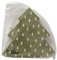 Ausgefallene Weihnachts-Servietten TANNENBAUM Shape-Servietten mit Bäumen - Weihnachts-Deko Tisch-Dekoration Weihnachten Advent Weihnachts-Feier Winter (12, Tannenbaum salbei grün)