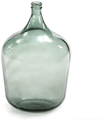 JARRON 37X37X55 CRISTAL VERDE