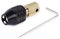 Adapterfutter 0,3-3,4 mm Drei-Klaue mit einem kleinen Sechskantschlüssel Spannfutter Klemmbohrfutter Adapter