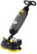 barredora eléctrica motorizada Fregadoras de suelos pequeñas, talleres industriales comerciales, hoteles, villas, restaurantes, aspiradoras manuales barredora de pisos industrial pequeña(Grey)