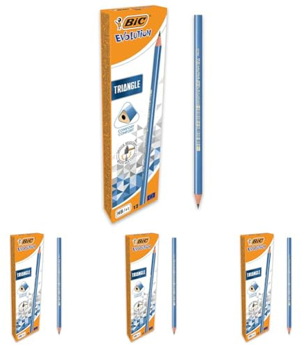 BIC 964845 Evolution Triangle HB Dreikant Bleistifte,48er Pack
