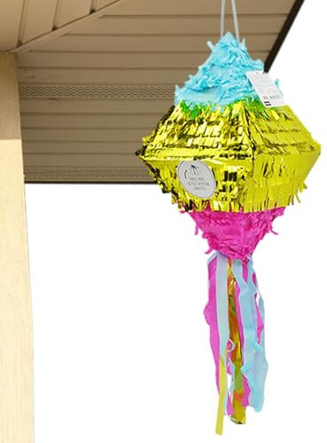 Piñata Geburtstag – Partybevorzugungen, farbenfrohe Dekoration | Kindergeburtstagsspiel für und Mädchen, Zubehör für Sommer-Thema, Dekoration für Karnevalspartys und für eine festliche