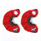 Howies Hockey Tape Premium Frottee Skate Guards, rot, Senior(6-12)