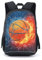 CAIWEI 17 Zoll Ball Rucksack Studenten Bookbag (Blue)