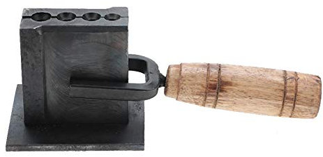 Barrenform,Jadpes Schmuck Gold Silber Casting Mould, Reversible Schmuck Ausrüstung Oil Groove Mould Making Meißel Werkzeuge Tanks Gold Silber Strip Formen für Sheet Bar Gold Silber