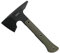 CRKT Jenny Wren Compact Axe for Outdoors and Camping, Spiked Head, 3 Edged Sides, Powder Coat Finished SK5 Carbon Steel 2726