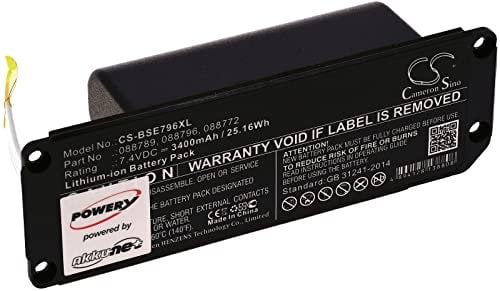 XXL-Akku für Lautsprecher Bose Soundlink Mini 2, 7,4V, Li-Ion