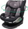 Ding Mace Kindersitz i-Size 0-36 kg inklusive Isofix-Basis, 360 Grad drehbar, schwarz/grau DI-111917