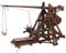 YAQUMW 3D-Holzpuzzle für Erwachsene The Counterweight Trebuchet Europe Medieval Siege Chariot Catapult Weapons DIY Wood Model Kits STEM Projects Toys Birthday Gift