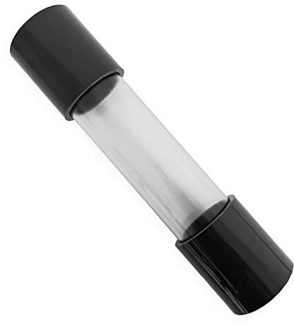 PVC Sichtglas mit Klebemuffen I 15 cm Rohr x 50 mm Muffen I PVC Schauglas Bausatz I transparentes Verbindungsstück für PVC-Rohre und PVC-Fittinge I bm178