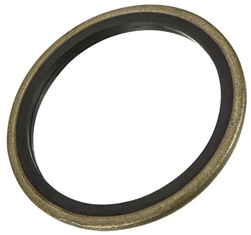 sourcing map 10 Stück Dichtscheiben M30 37,4 x 30 x 2 mm Karbonstahl Nitrilkautschuk Dichtung