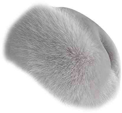 ISAKEN Pelzmütze Damen Wintermütze Kunstfell Bommel für Mützen und Beanies, Wintermütze Faux Fuchs Pelz Warm Weich Damenmütze