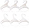 LIUCONGBD 6 Stücke Handtasche Kleiderbügel Haken Schrank, Lagerung Handtasche Haken, Tasche Rack Organizer für hängende Tote Bag Rucksäcke Schulranzen Crossovers Schal Gürtel und Krawatte(Weiß)