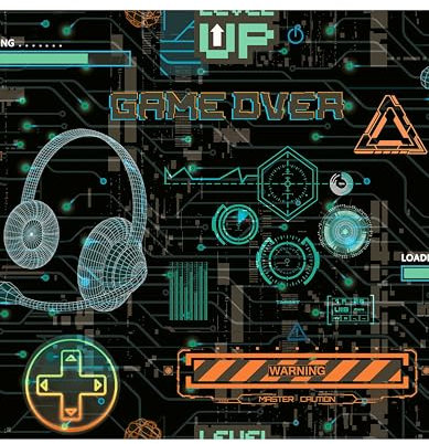 Arthouse Gamer Multi Coloured Wallpaper 923707 - Childrens Kids Gaming Glitch