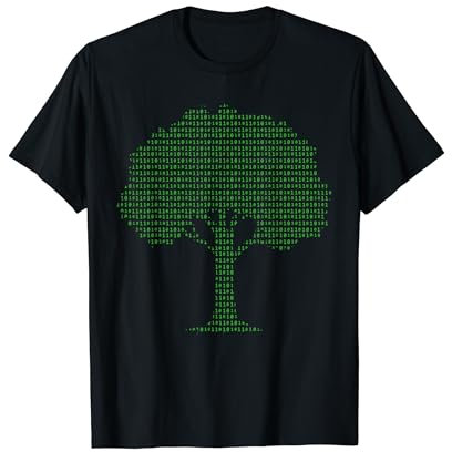 Binary Tree Computer Science Coding T-Shirt
