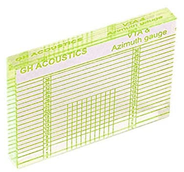 Tonarm Balance Und Azimut Anpassung Lineal Vinyl Plattenspieler Messen Phono Lineal Azimut Tasche VTA/Patrone