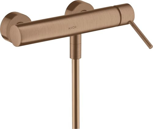 hansgrohe Axor Starck Einhebel-Brausemischer Aufputz mit Pingriff, Farbe: Brushed Red Gold
