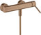 hansgrohe Axor Starck Einhebel-Brausemischer Aufputz mit Pingriff, Farbe: Brushed Red Gold