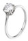 LIU-JO Ring Anello in Acciaio Colore Silver mit Kristall Missur 12 LJ2144M12 Marke, Estándar, Metall, Kein Edelstein