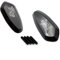 BBAUER Zubehör für Seitenspiegel Motorrad-Spiegel-Block-Off-Kappen-Spiegel-Grundplatten-Abdeckung Für Yamaha YZF R6 YZFR6 YZF-R6 2003 2004 2005 2006 (Color : Nero)