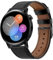 Cinturino Compatibile con Huawei Watch GT3/GT2 42mm Pelle Cinturino, 20mm Cinturini di Ricambio per Galaxy Watch 4 40mm 44mm/Galaxy Watch Active 2/Honor Magic Watch 2 42mm (Nero)