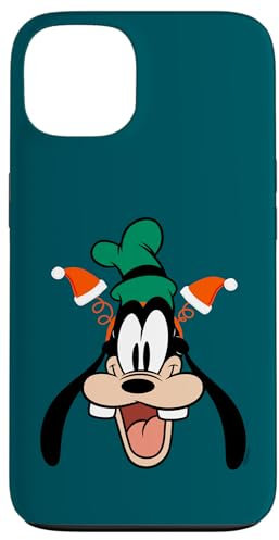 Hülle für iPhone 13 Disney Goofy Weihnachtsmannmütze Urlaub Stirnband