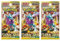 3X WILD Force Booster sv5K - 3 Booster a 5 Karten - Japanisch + Heartforcards® Versandschutz