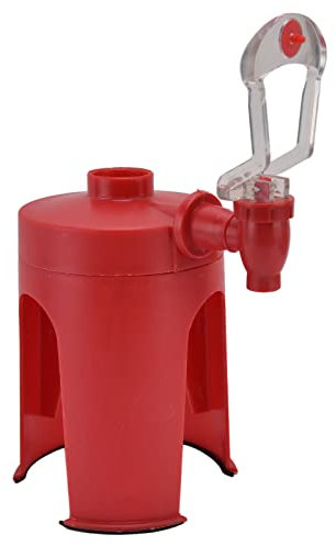 Mini Distributeur d'eau Automatique Rouge, Fontaine de Boisson à l'envers, Pratique pour la Maison, Les Voyages, Le Camping, Les Boissons Gazeuses