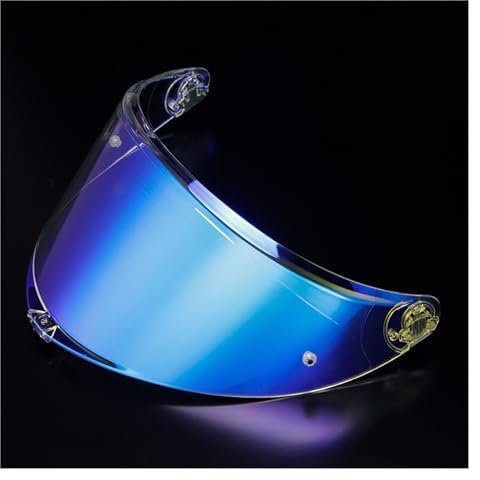 Visiera di ricambio for casco da moto compatibile con AGV K6/K6S Visiera for casco Parabrezza Occhiali,durata(Blue)