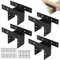 AiVeUao Pergola Brackets Brackets for Connecting,Post Anchor Connector -4 pcs