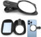 QGGTQG Appareil photo arrière de téléphone portable à selfie - Miroir réglable - Accessoire de voyage - Miroir réfléchissant pour tous les téléphones