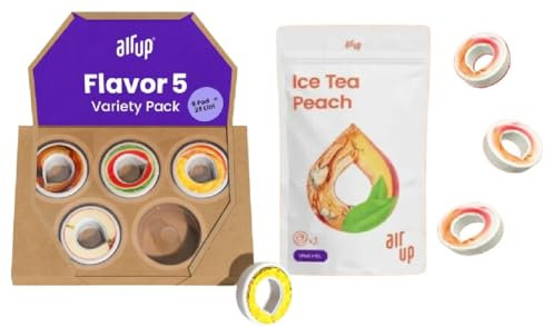 Air up pod, 8 x Pod 5 | Kola, Anguria, Virgin Mojto, Ananas, Pesca | + 3 x Tè Alla Pesca