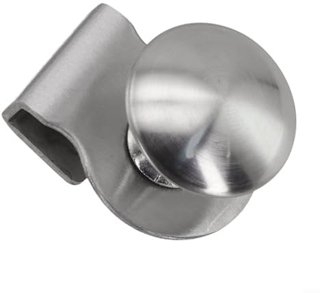 Multi Purpose Stainless Steel Knob Clamp Designed to Fit a Variety of Applications with Ease (Silver)