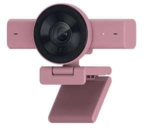 Razer Kiyo V2 - Webcam 4K 30 FPS con inquadratura automatica basata sull'intelligenza artificiale - Gamma dinamica elevata - Obiettivo ultra-grandangolare - Compatibile con OBS e Xspli | Quartz