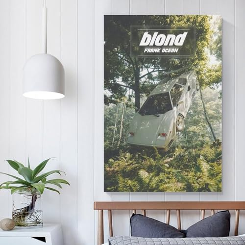 POLIUAWS Blond Frank Poster Ocean Wohnzimmer-Dekorationen für die Wand für Teenager, Game Boys-Zimmer, Wanddekoration, Bild auf Leinwand, 20 x 30 cm