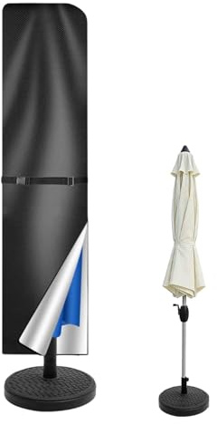 ZHYUAN 240 x 57 x 57 cm Oxford fabric cover sun umbrellas, parasol protective cover, parasol cover, waterproof cover for garden umbrella, with zip, for outdoor use