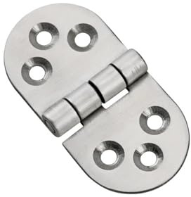 304 Edelstahl Scharnier Elektrische Box Automatisierung Maschinen Ausrüstung Schrank Tür 1Pcs(80mmX40mmX2.5mm)