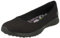 Skechers Women's Microburst One-up Sneakers, Black, 3 UK Wide