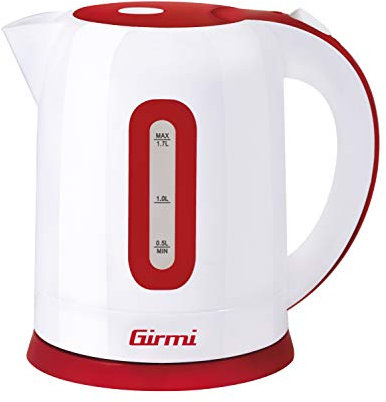 Girmi BL2000 Bollitore, 2200 Watts, Plastico, Bianco