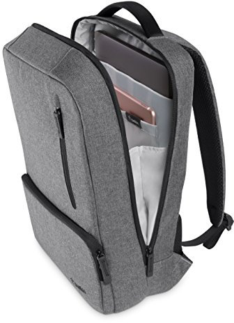Belkin Classic Pro Rucksack (15,6 Zoll, Laptop-Tasche) grau