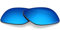 BlazerBuck Verres de rechange polarisés anti-sel pour lunettes de soleil Oakley Fuel Cell OO9096, Bleu glacier - Polarisé, 0