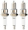 QAZAKY Pack-of-3 Spark Plug F7TC for Generator GCV190 GCV160 GX390 GX340 GX270 GX240 GX200 GX160 GX120 Go Kart Mini Bike Lawn Mower Water Pump Tractor 168F 168FA 168FB 170F 173F 177F 182F 188F 190F