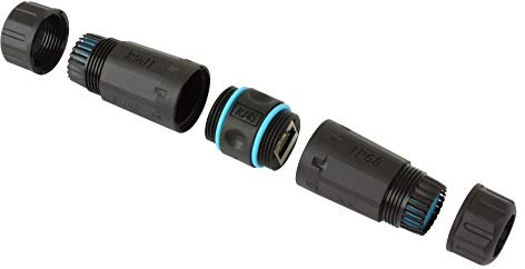 Techly Adapter RJ45 F/RJ45 F wasserdicht IP68