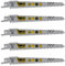 5 x SabreCut SCRS644D_5 150mm 6 TPI S644D Säbelsägeblätter für schnelles Holzschneiden kompatibel mit Bosch Dewalt Makita und vielen anderen