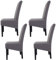 Stretch-Stuhlhusse Charles,Hengweiuk Baumwolle Stuhlhusse Stretch Mia Universal Elastische Moderne Beschützer Stuhlhussen Stretch Stuhlhussen Set Stuhlbezug für Stuhl Esszimmer