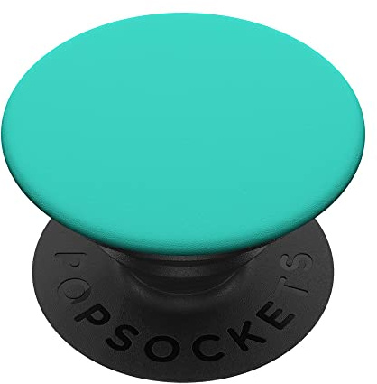 Cell Phone Button Holder Pop Out Knob Turquoise Blue Color PopSockets PopGrip: Swappable Grip for Phones & Tablets PopSockets Adhesive PopGrip
