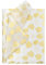 RUSPEPA Geschenkpapier Seidenpapier - Metallisches Gold Monstera drucken Seidenpapier für Heimarbeit Bastelarbeit Geschenkverpackung – 50 x 70 cm – 25 Blatt