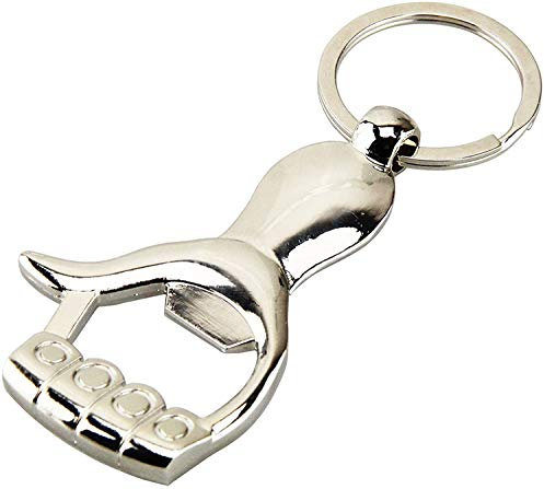 Palm/Hand Shape Bottle Opener Keyring Metal Bar Beer Novelty Gift Tool (Palm Hand)