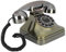 ASHATA Vintage Festnetztelefon, High Definition Call Großer Knopf Retro Antikes Telefon, Altmodische Festnetztelefone für Zuhause und Büro
