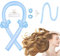 CORATED Locken Ohne Hitze, Silk Heatless Curls Band Lockenwickler über Nacht, Hair Curler DIY Haare Lockenband Frisurenset für Langes Mittleres Haar